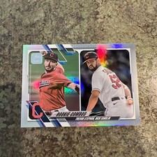 2021 Topps Update Combos Rainbow Foil Nick Sandlin Trevor Stephan Rookie RC