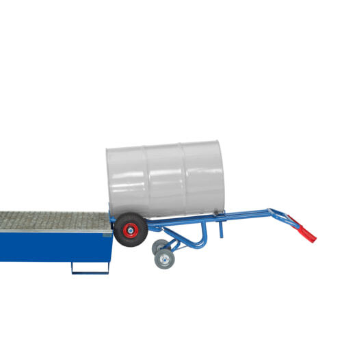FETRA Fasskarre für 200 l Fässer / Sackkarre, Transportkarre für Fässer - Bild 5 von 6