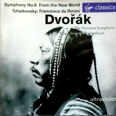 Dvorak - New World Symphony, The Houston Symphony, Eschenbach  -  CD, VG