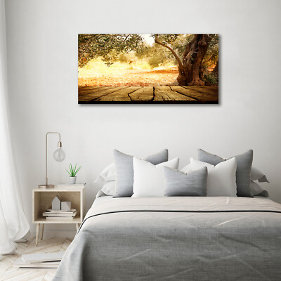 Leinwandbild Kunst-Druck 140x70 Bilder Landschaften Olivenbaum | eBay.de