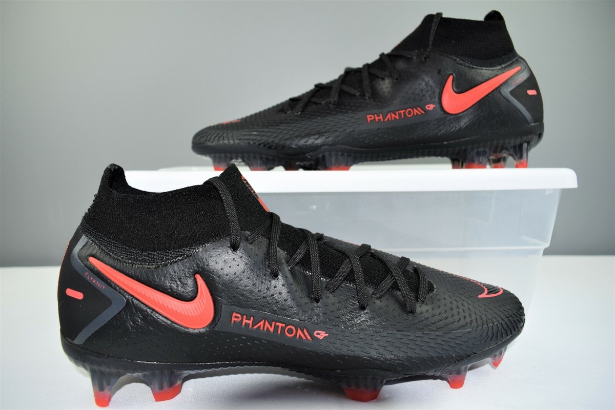 Nike Phantom GT Elite DF FG Cleats CW6589-060 Sz 6 Nike Phantom GT Elite DF FG Soccer Cleats Black/Pink CW6589  main image 4