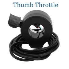 Univeral Thumb Throttle Speed Control Assembly for E-Bike Electric Bike Scooter