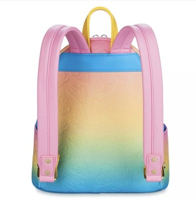 Disney Parks Mickey Shaved Ice Snow Cone Loungefly Mini Backpack  