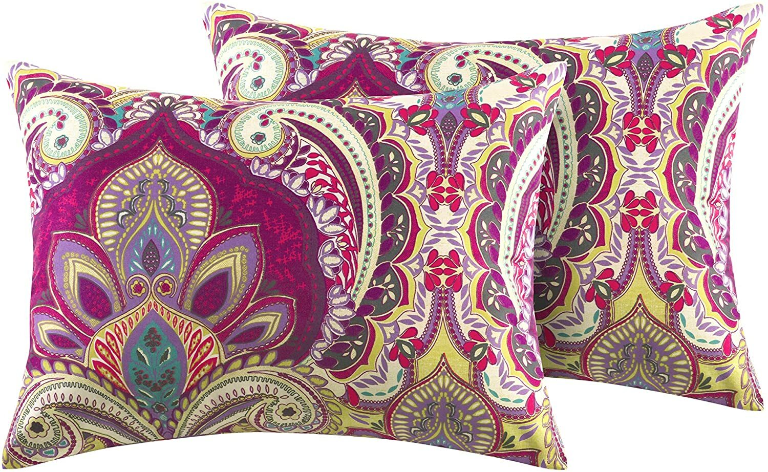 VCNY Home Alicia Bohemian Paisley 8 Piece Bag Bedding Comforter Set