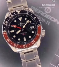 Seiko 5 Sports Blue Men's Watch - SSK003 upgraded double dome sapphire 2