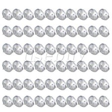 60 Pcs Rhinestone Sew On Upholstery Crystal Sofa Headboard Button 25mm Dia