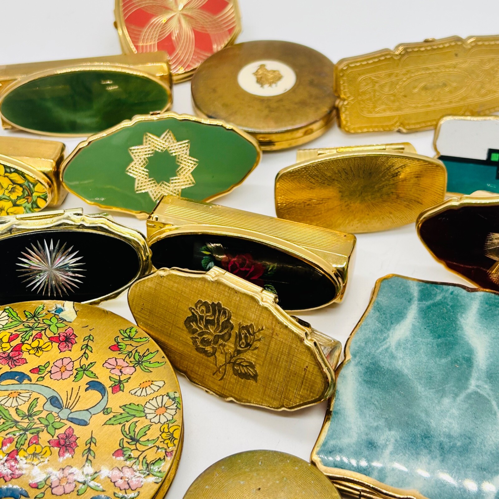 Vintage Compact Mirror and Lipstick Holders Joblot 00003170 eBay