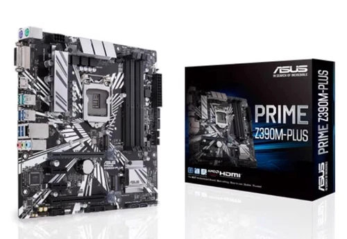 ASUS PRIME Z390M-PLUS Mainboard Intel Z390 LGA1151 DDR4 DVI-D HDMI Micro ATX - Bild 1 von 5