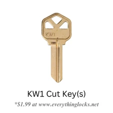 KWIKSET (KWI) 5 Pin Code Cut Key You Send Us Your Bitting Code