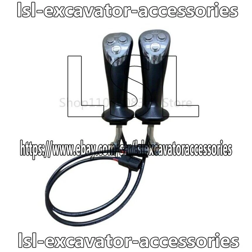 Excavator Rexroth Wood Grapple 3-button Button Hydraulic Electric Control Handle - Image 3 of 4