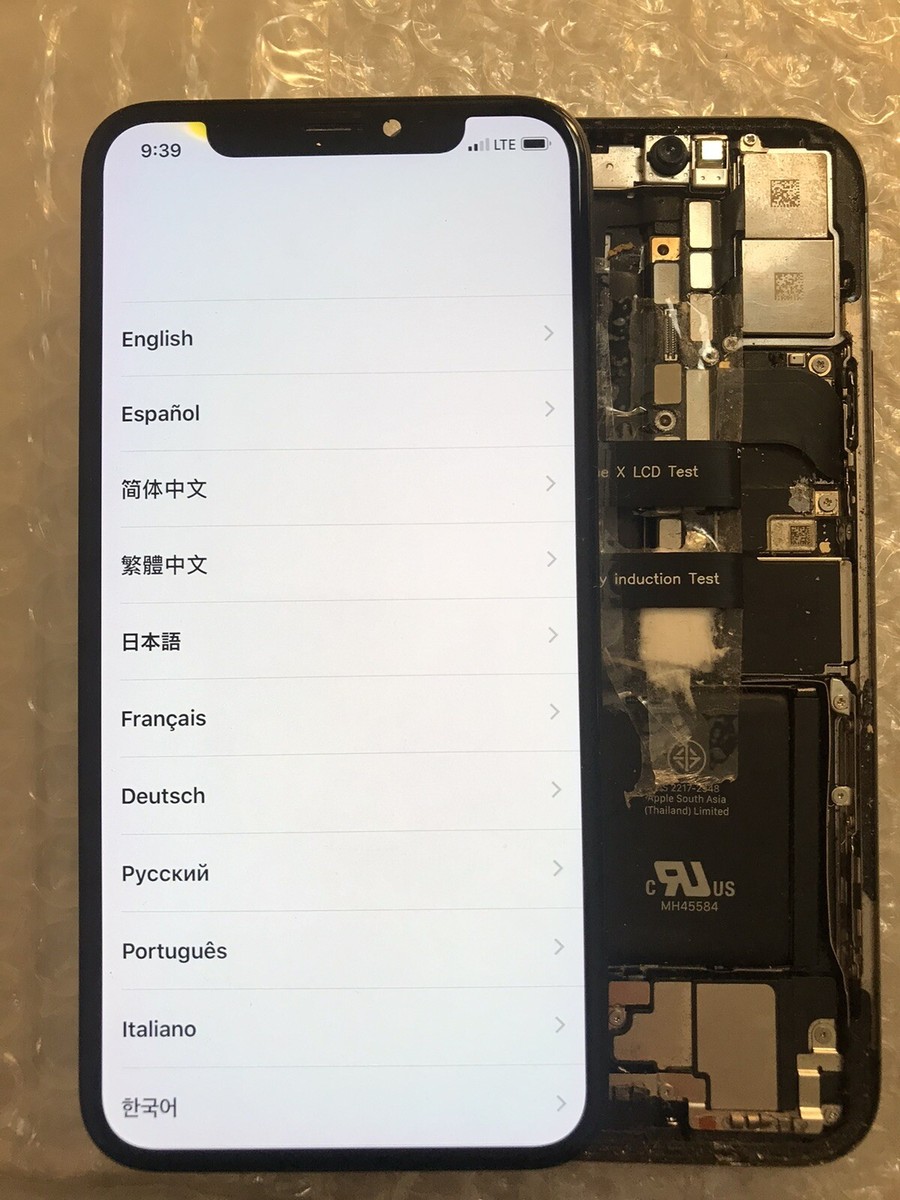 Genuine OEM Original Apple Black IPhone X OLED Screen Replacement Fair Condit#36 - Foto 4