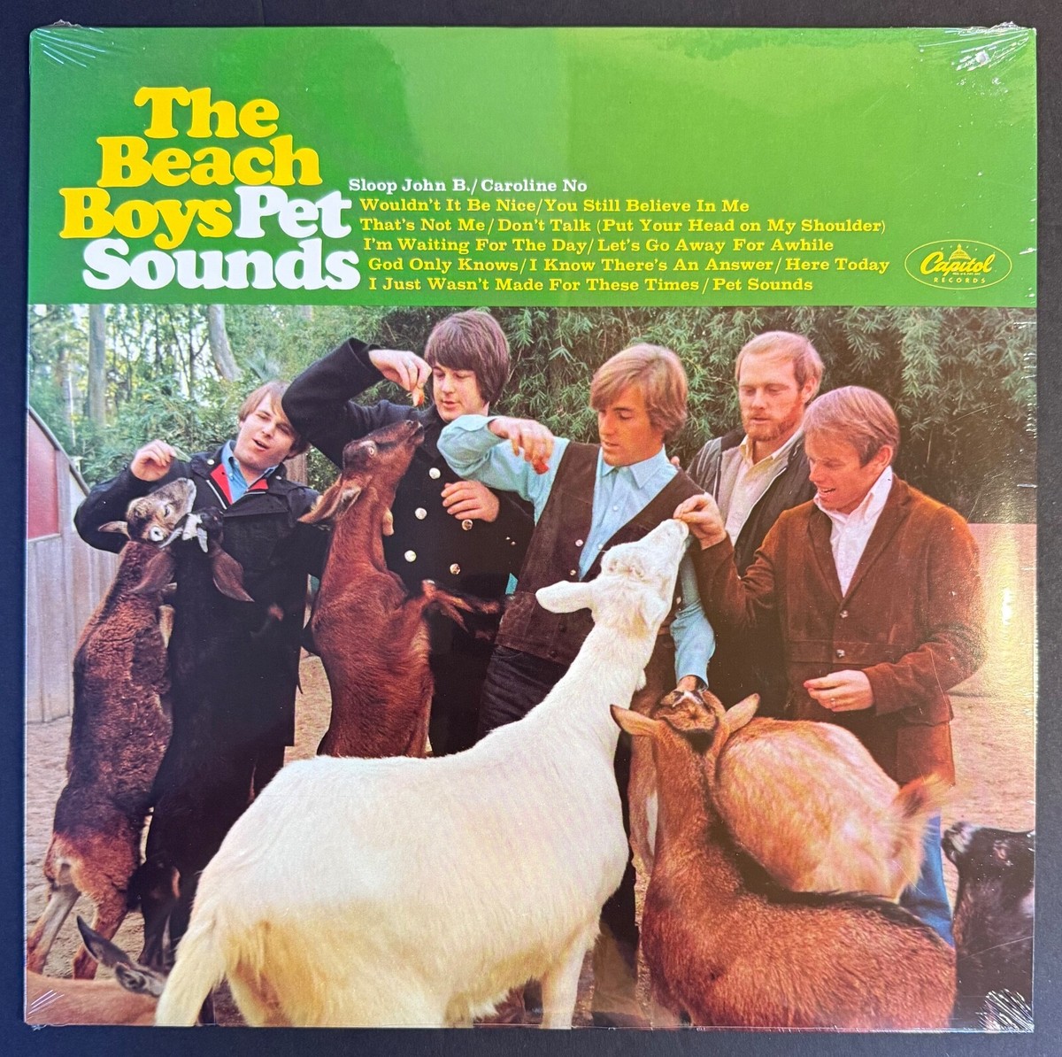 BEACH BOYS Pet Sounds SEALED 1994 MONO REMASTER VINYL LP Capitol