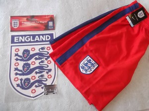 mens england football shorts