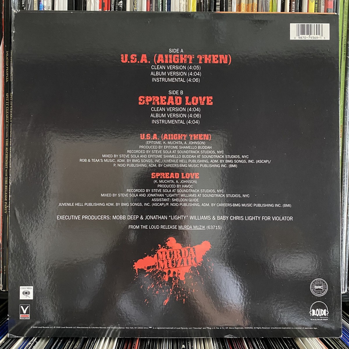 MOBB DEEP - U.S.A. (AIIGHT THEN) / SPREAD LOVE (12