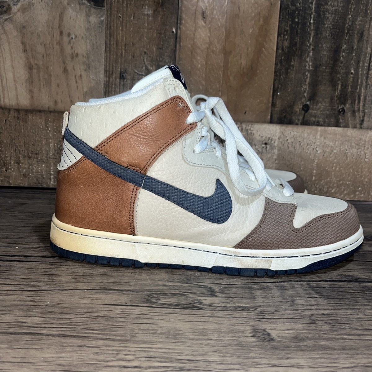 【関税込み】プリーツ ルーシュメタリックガウン Size 9.5 - Nike Dunk High Premium Brown Used Rare Authentic