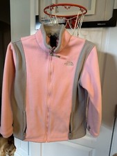 Girls Large The North Face Jacket Pink