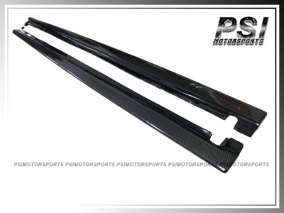 DP CF Carbon Fiber Side Skirts Lip for 2000-06 BMW E46 M3 Coupe/Convertible