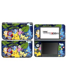 54 Pokemon Pikachu Vinyl Decal Sticker Case For Nintendo New 3DS XL LL Skins