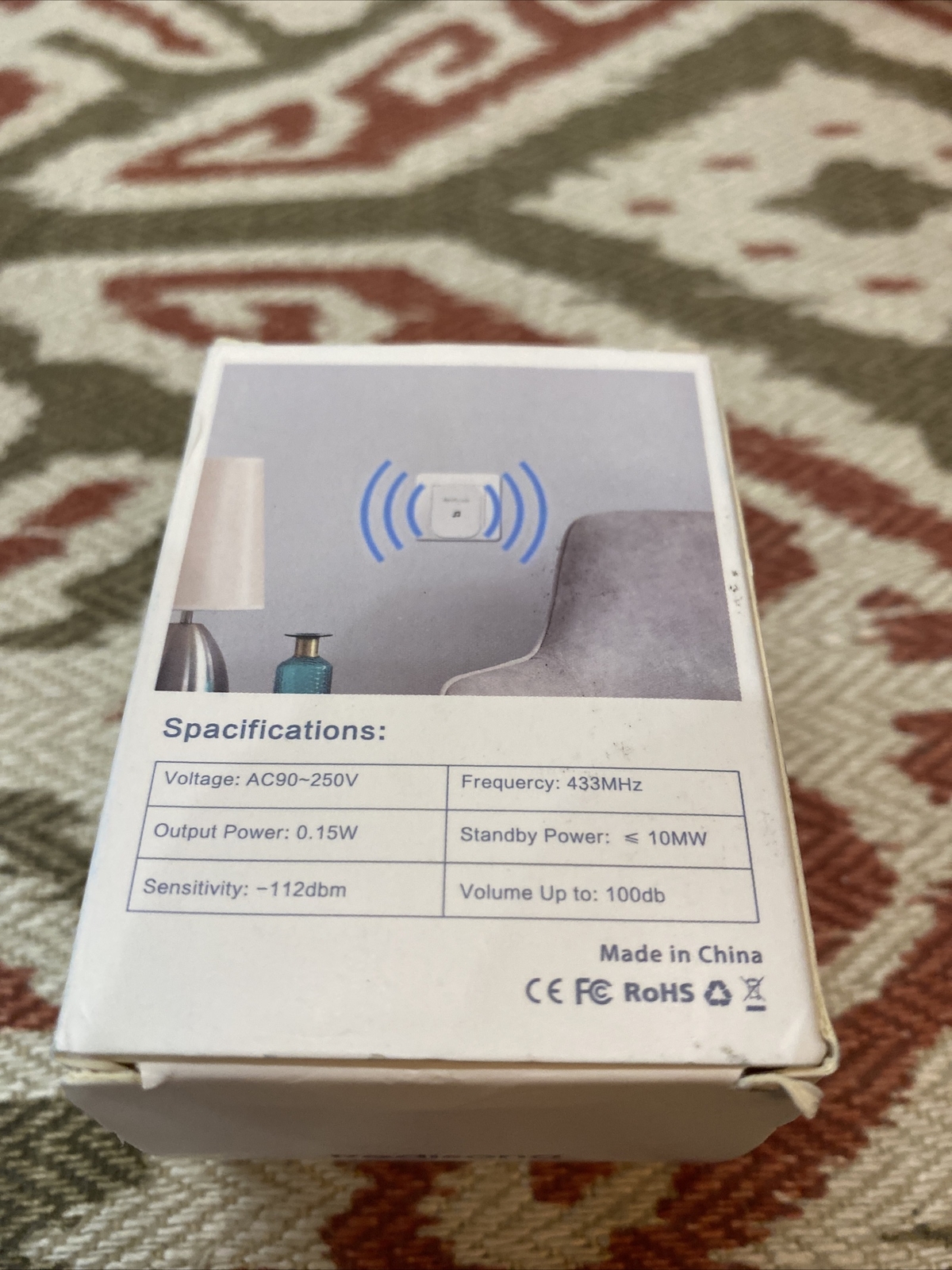 Misen Video Doorbell Chime 52 Ringtone Only Compatible With Misen Smart Doorbell