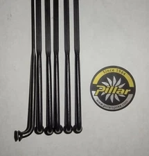 Pillar PBA1422 Jbend BLACK Bladed Stainless spoke length(s) Zipp Sapim CX Ray DT
