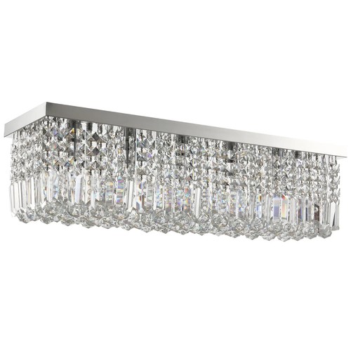 Ceiling Light Crystal Chandelier Living Room Raindrop Lighting Cafe Lamp Modern - Picture 10 of 11