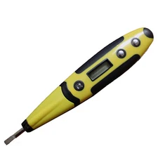 Multi Functional Digital AC/DC Voltage Tester Pen W/ LCD Display Meter LED Light