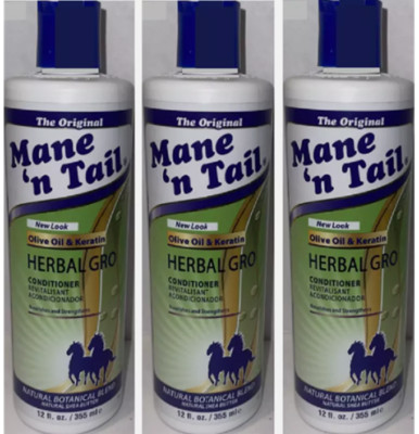 Mane 'n Tail Herbal Gro Conditioner 12oz 3PK