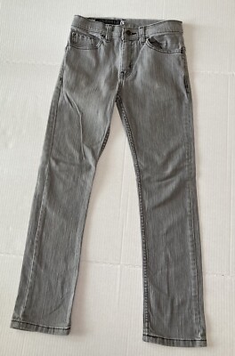 Current Brand Skater Jeans Skinny Fit Boys Sz 10 Gray