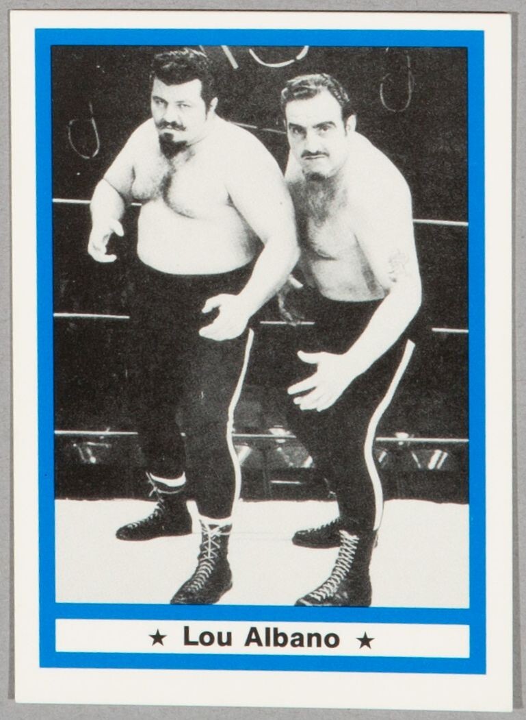 Capt. Lou Albano 1991 Imagine Wrestling Legends Card #23 WWF WWWF