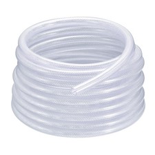 3/8" ID x 5/8" OD 25 Ft Tube Braided Reinforced Tubing Flexible Hose Pipe