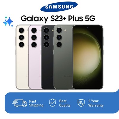 NEW Samsung Galaxy S23+ Plus 5G SM-S916U1 256GB/512GB Factory Unlocked US STOCK