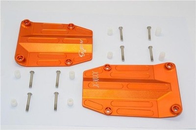 GPM TRAXXAS X-MAXX Aluminium Unterbodenschutzplatte mitte orange / GPMTXM332OR