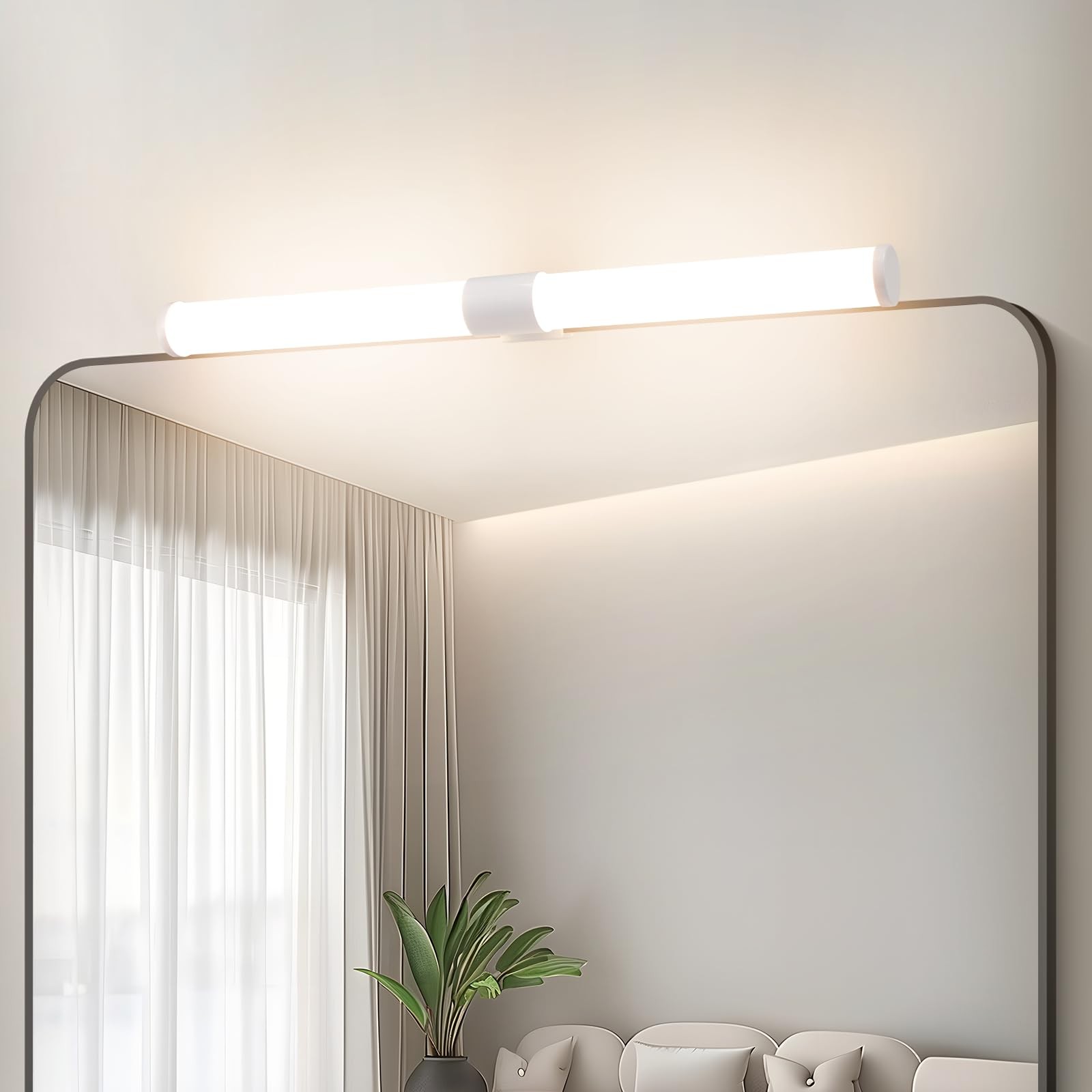 Lampe à pince étanche IP44 éclairage miroir LED 40cm pour maquillage net