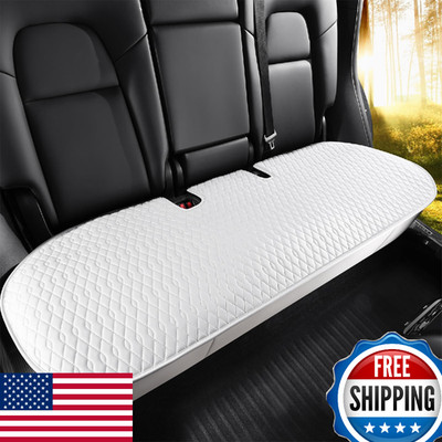 SanQing Car Seat Cover Luxury Napa Leather Rear Seat Covers for Model Y Car Seat
