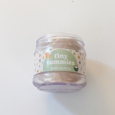 Tiny Tummies Toy Custard Baby Food Plastic Jar Only Tiny Harlow Replacement