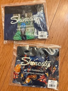 NEW Lot 2 Shinesty Large Fancy Feather USA Declaration Ball Hammock Boxer Briefs
