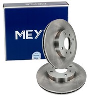2X Meyle Bremsscheiben 280Mm BelÜFtet Vorne Passend FÜR Nissan 200SX Almera