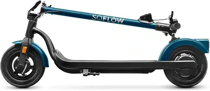 Ohne Bluetooth - SoFlow SO2 E-Scooter/E-Roller, E-Mobil Torch Red, robust sicher - Bild 3 von 4