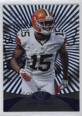2013 Certified Platinum Blue /100 Greg Little #12 0q3