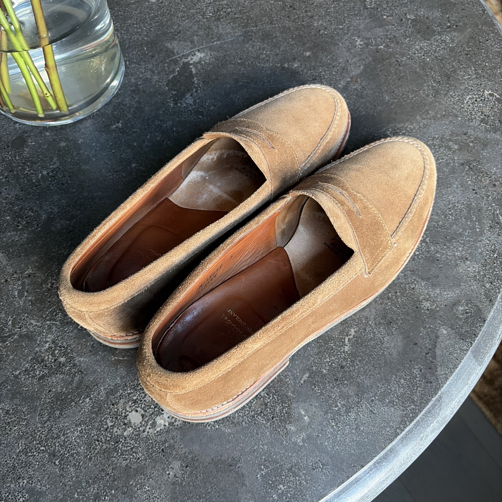 Alden D1214L Snuff Suede LHS / Penny Loafer