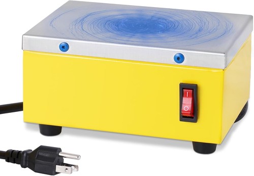 Plate Metal Demagnetizer Tool 6.2” X 4.7” Degaussing Machine Tool Dies 100 Watts