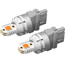 2X 3157 Amber LED Turn Yellow Signal DRL Ligh...