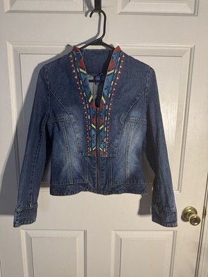 Liebo Brand Women's Zip Up Jacket Size Extra Small