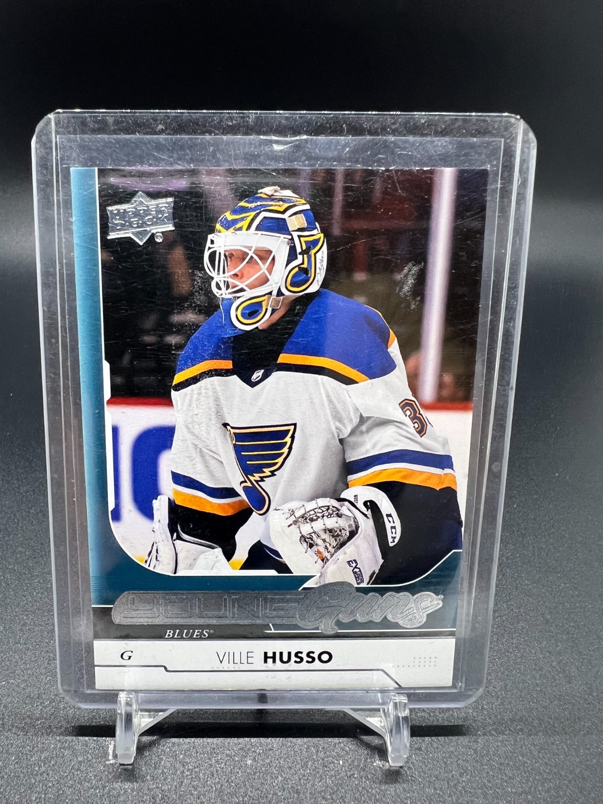 2017-18 Upper Deck #478 Ville Husso YG RC Young Guns Rookie St. Louis Blues