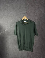 Reiss designer merino wool polo tee