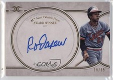 2018 Topps Definitive Collection Legendary /35 Rod Carew #DCLA-RC Auto HOF 6fs