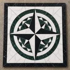 Floor Marble Medallion 24''x24''