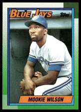 1990 Topps Mookie Wilson Toronto Blue Jays #182