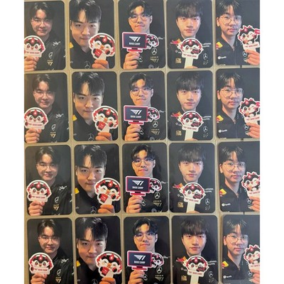 [AUTHENTIC] T1 BASECAMP CARD DOFGK DORAN ONER FAKER GUMAYUSI KERIA LCK RIOT K24