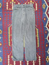 VTG Levi's 701 Jeans, 28x30, Straight Fit Denim, Faded Black, Made In USA, 80's